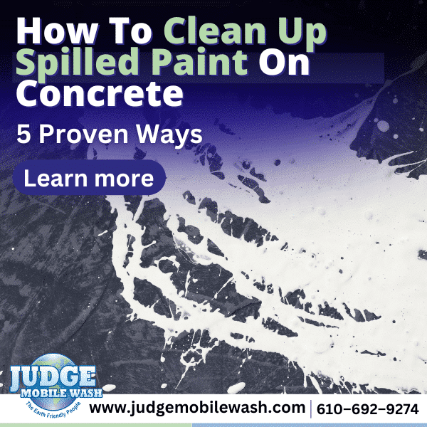 How To Clean Up Spilled Paint On Concrete 5 Proven Ways JMW